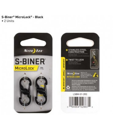 מחזיק מפתחות NITEIZE S-BINER MICROLOCKS