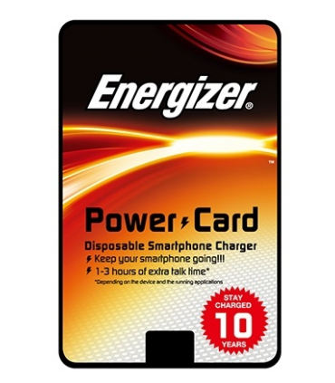 סוללת חירום למקרים מיוחדים ENERGIZER SOS POWER CARD