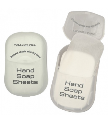 דפי סבון TRAVELON HAND SOAP SHEETS