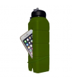 בקבוק שתייה לחיץ Munkees Sound Bottle - Dark Green