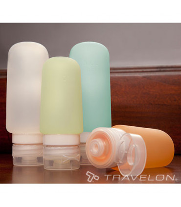 זוג בקבוקנים TRAVELON Set of 2 Smart Tubes™, 3 oz.