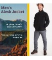 מעיל סופטשל לגברים Alsek Jacket
