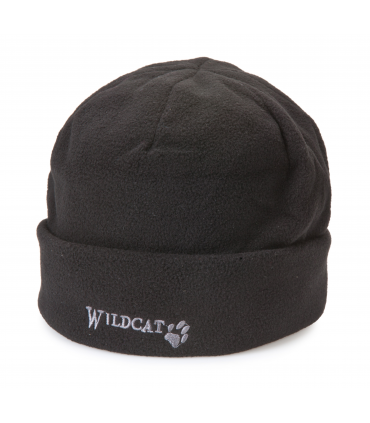 כובע פליס שחור WILDCAT